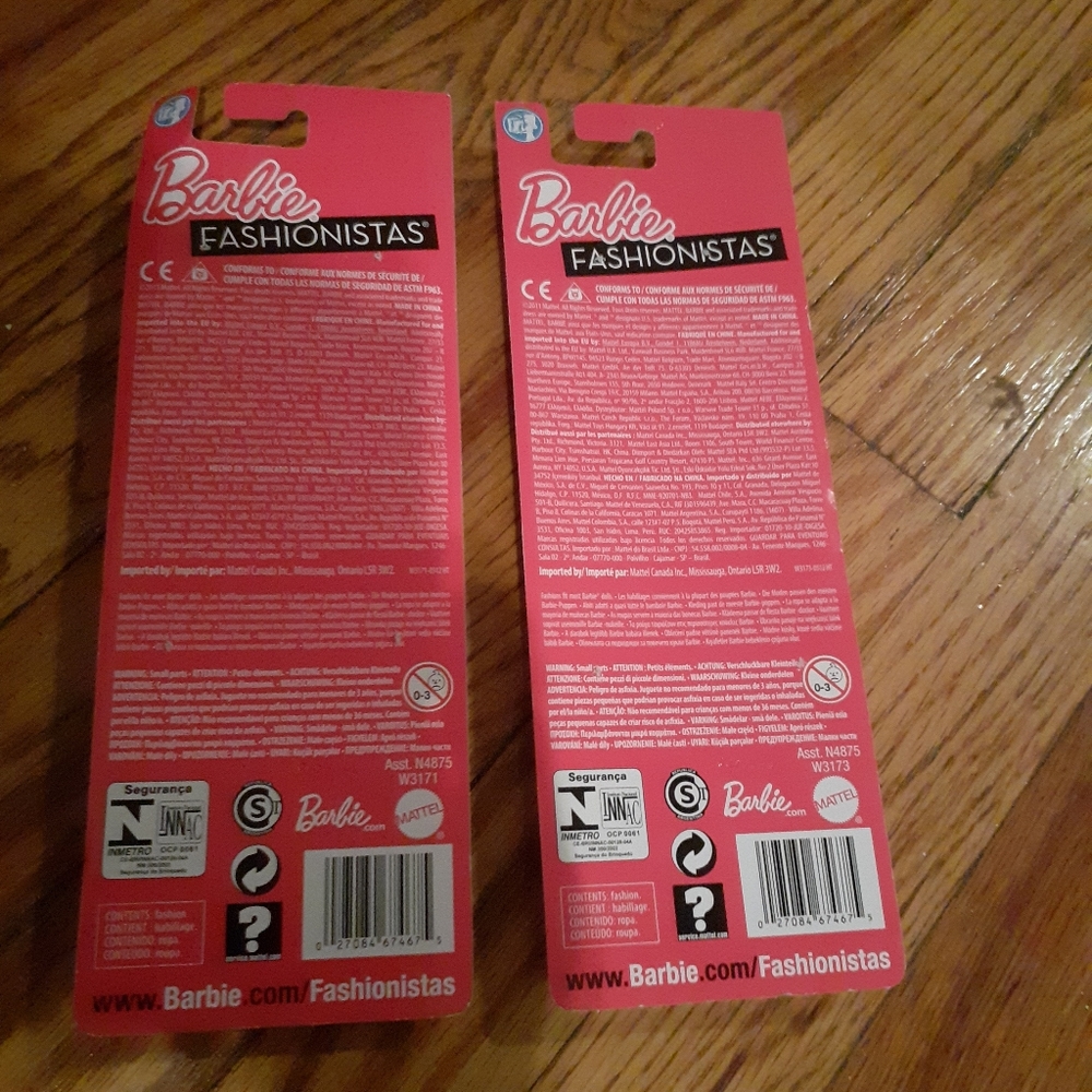 Barbie Fashionistas dresses - Picture 2 of 2
